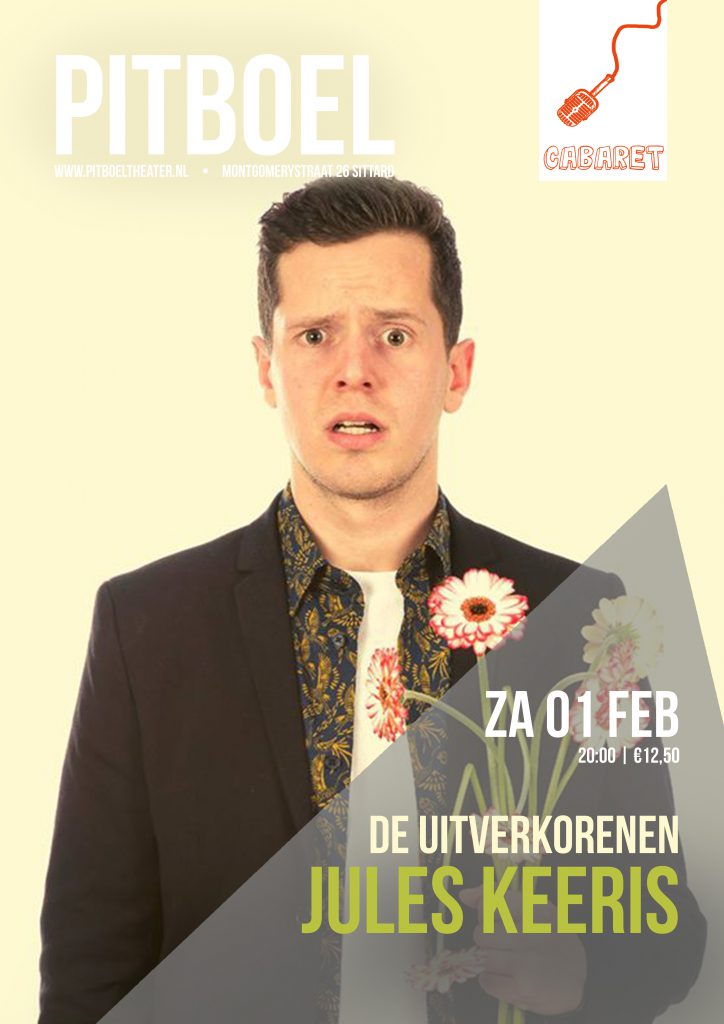 De Uitverkorenen – Jules Keeris zaterdag 1 februari 2020 pitboel theater