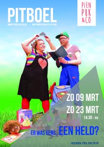 affiche, Pien, Puk & Co maart 2025