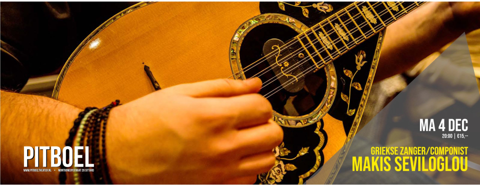 Makis Seviloglou 4 december '23 in Pitboel theater