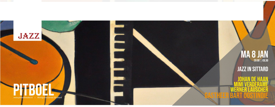 Jazz in Sittard 8 januari 2024 banner