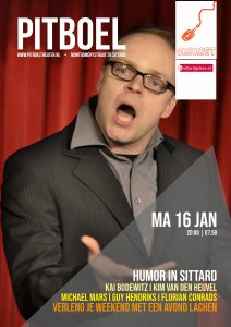 affiche humor in sittard 16 januari 2023