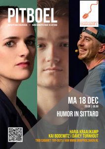 affiche humor in sittard 18 december 2023