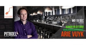 Humor in Sittard Arie Vuyk in Pitboel Theater