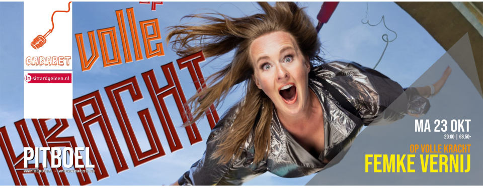 Femke Vernij in Pitboel Thearer 23 oktober 2023 banner