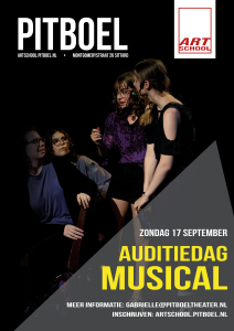 auditiedag musical van pitboel art school 17 september 2023