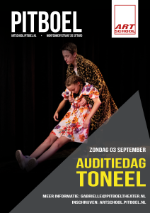 auditiedag toneel pitboel art school 3 september 2023