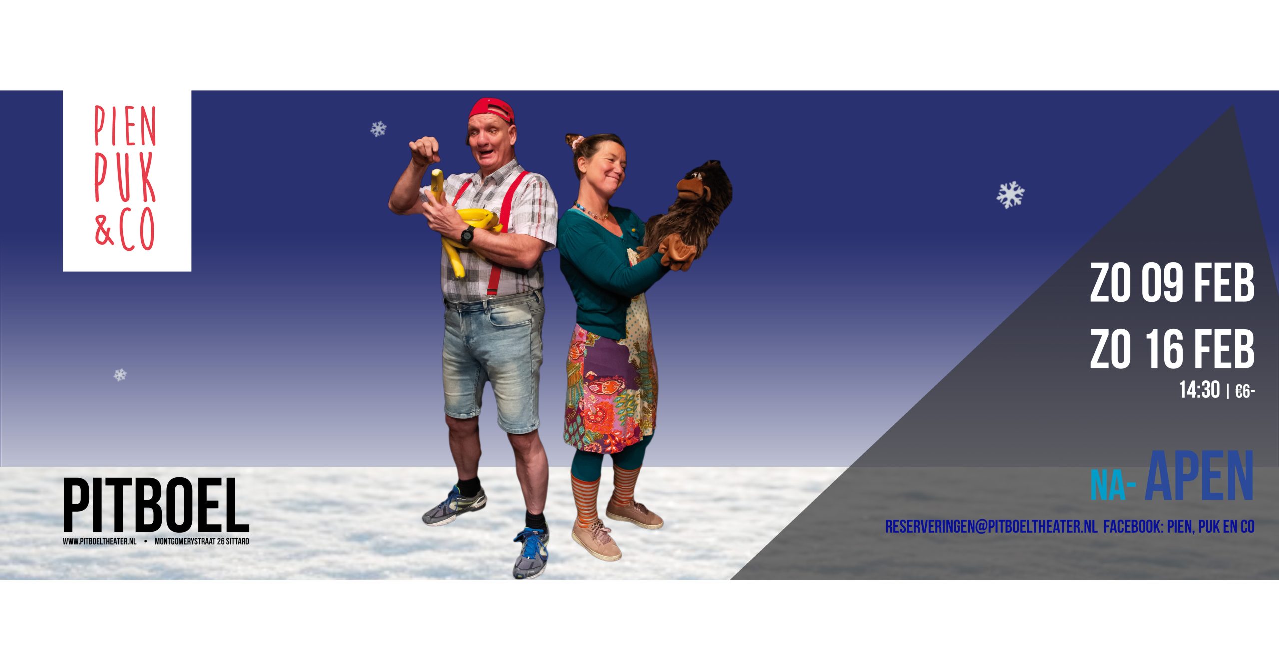 banner pien, puk & co februari 2025