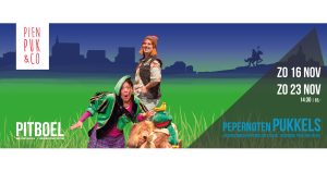 Pien, Puk & Co met Pepernoten pukkels.