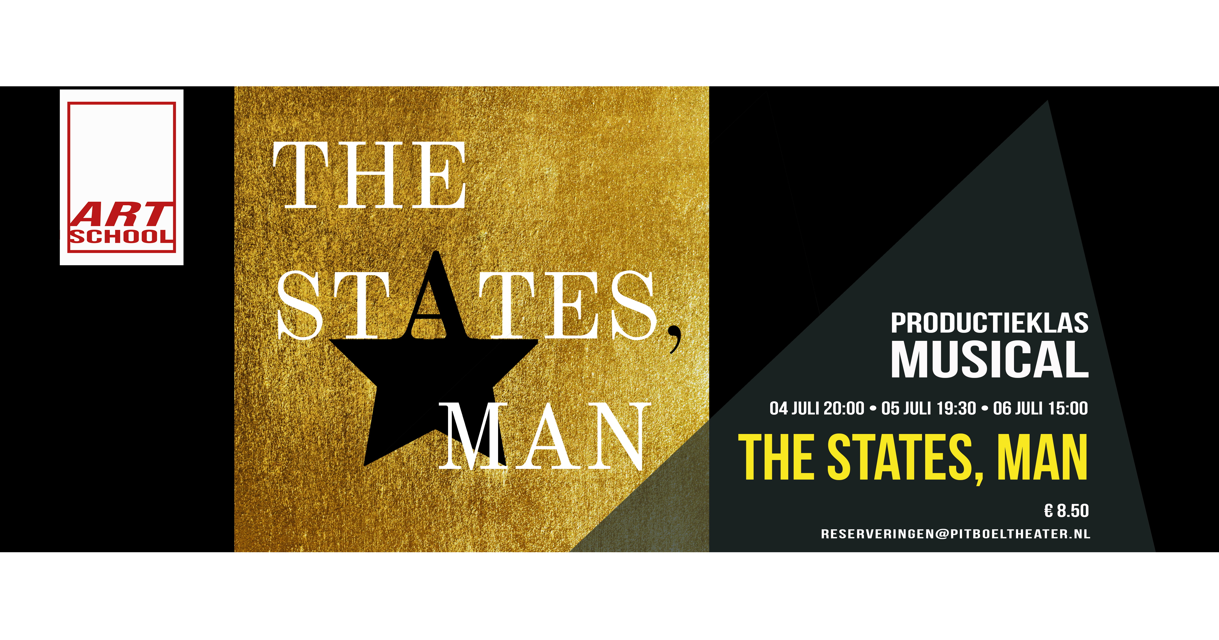 the states man banner pitboel aert school