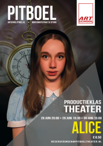 Alice, productie toneel 12+ affiche