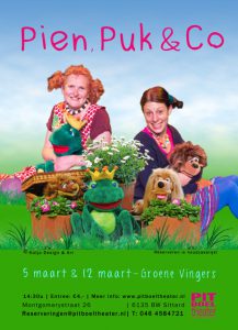 Pien Puk & Co met de voorstelling 'Groene vingers'