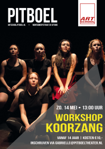 affiche koorzang 14 mei pitboel theater imke driessen