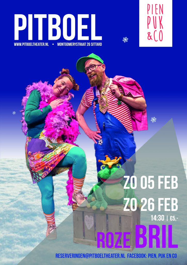 februari 2023 Pien Puk & Co affiche pitboel Theater