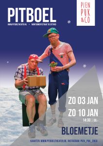 affiche pien puk en co bloemetje pitboel theater