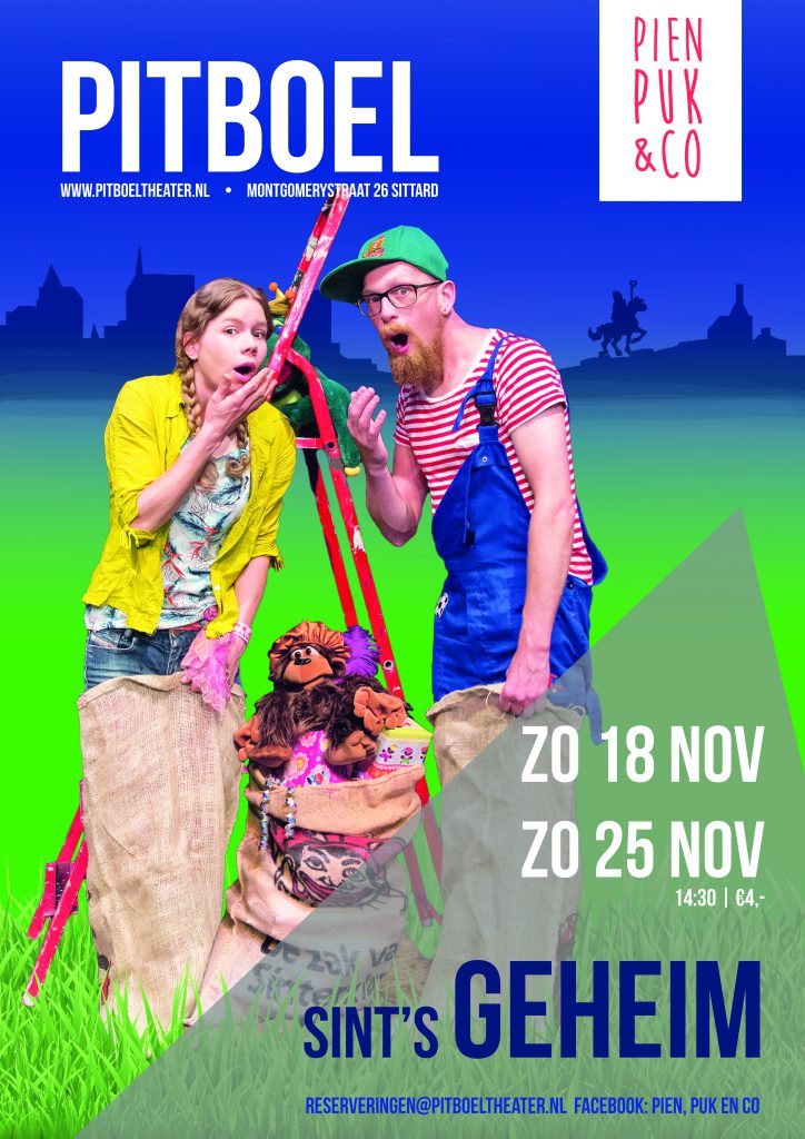Pien puk en Co zondag 25 november 2018 Pitboel Theater Sittard Pien puk en Co zondag 25 november 2018 Pitboel Theater Sittard