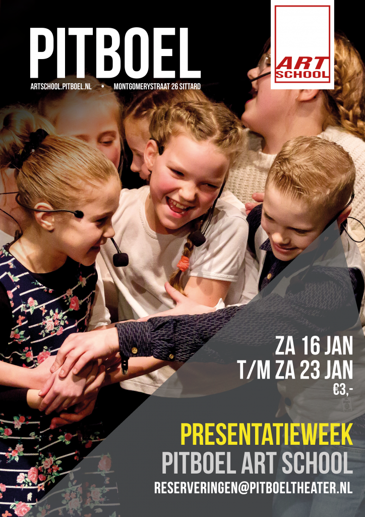 Pitboel Art School. Presentatieweek januari 2021.