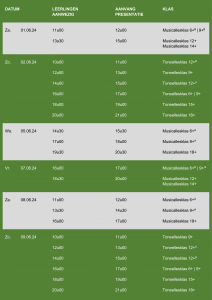 presentatieweek pitboel art school achterkant juni 2024