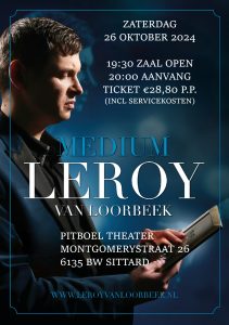 leroy van loorbeek 26 oktober 2024 pitboel theater