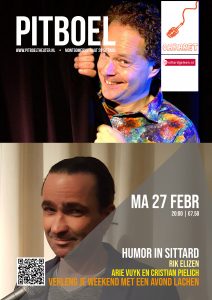 humor in Sittard, 27 februari 23 affiche