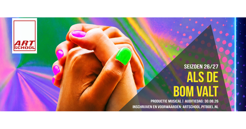 Banner auditie dag musical