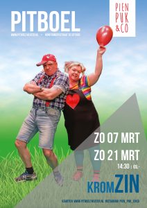 affiche, Pien, puk & Co maart 2027